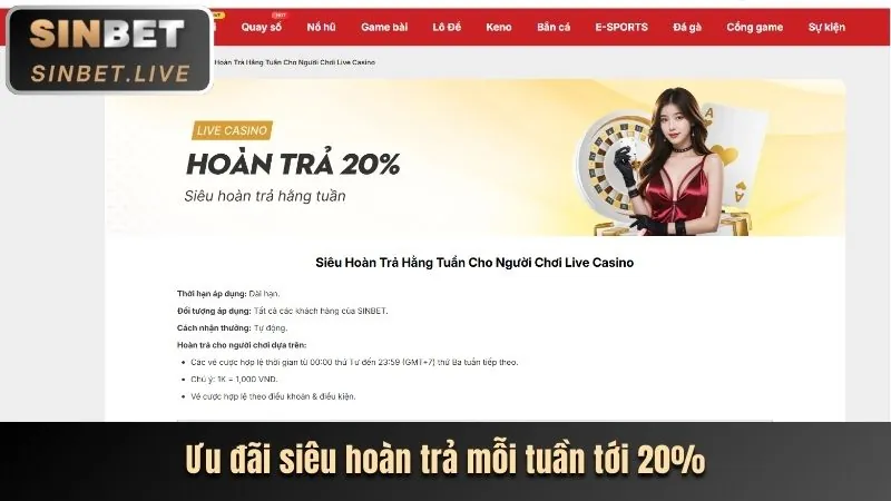 Các chương trình khuyến mãi thể thao abc8 chính thức
